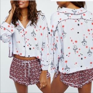 Free People Hit Snooze Pajama Set